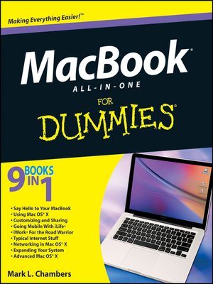 cover image of MacBook All-in-One For Dummies